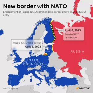 حدزد الناتو مع روسيا